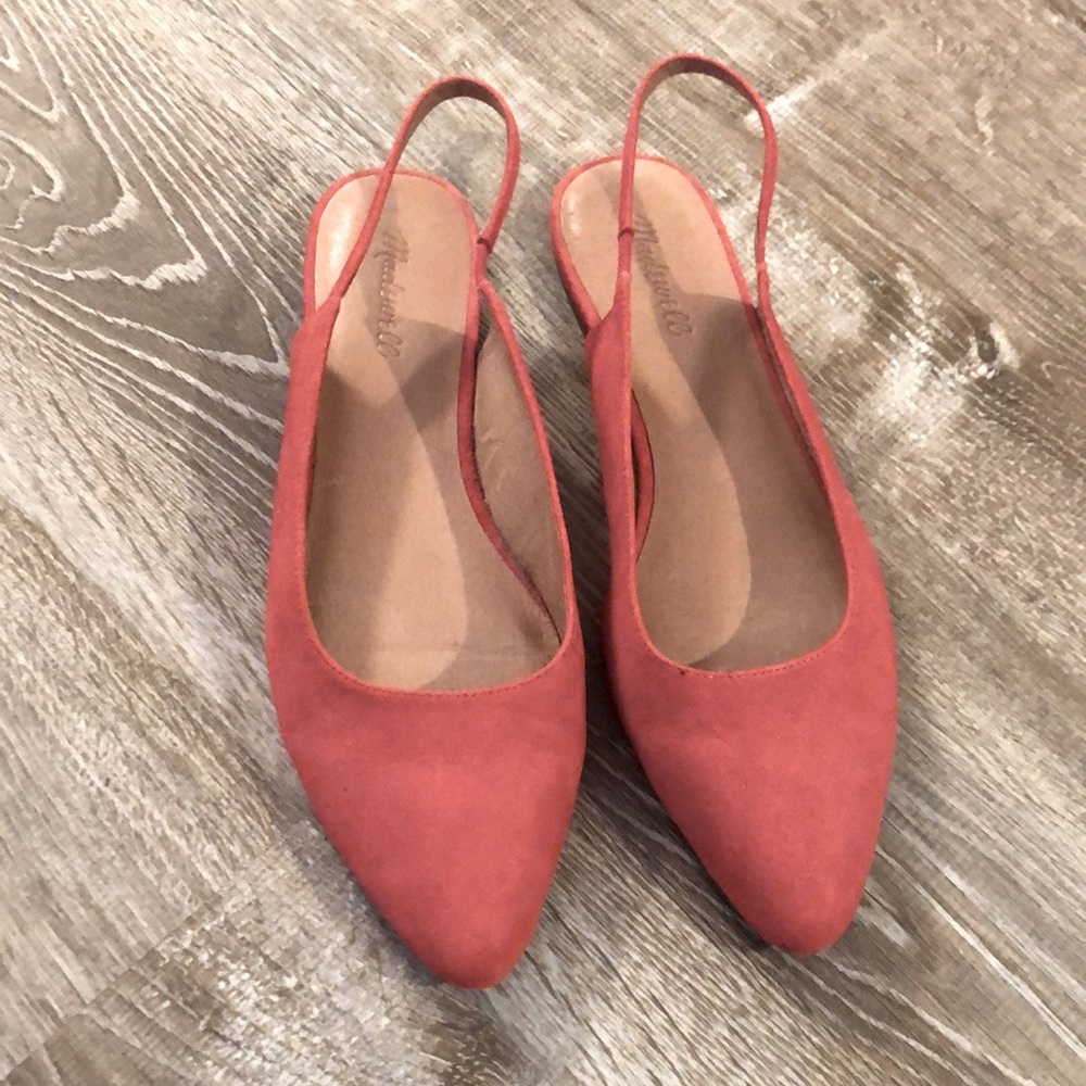Madewell slingback flats